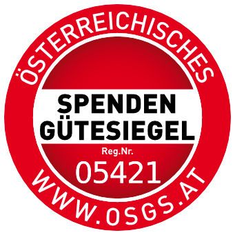 Österreichisches Spendengütesiegel Reg. Nr. 05421, osgs.at