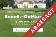 Benefiz-Golfturnier zugunsten CS Hospiz Rennweg - Abgesagt