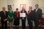 Rotary Clubs Bruck/Leitha – Neusiedl/See, Wien-Franz Schubert und Wien Hofburg spenden für #mehrRaum im CS Hospiz Rennweg