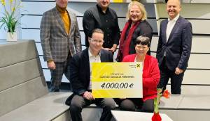 Raiffeisen-Leasing unterstützt erneut die CS Caritas Socialis mit großzügiger Spende