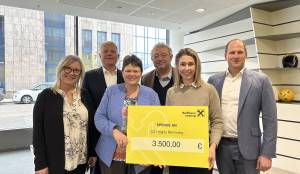 Raiffeisen Leasing unterstützt erneut CS Hospiz Rennweg