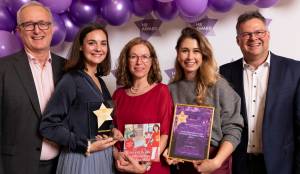 2 x Gold und 1 x Bronze-Regen für CS Caritas Socialis beim HR Award 2023 