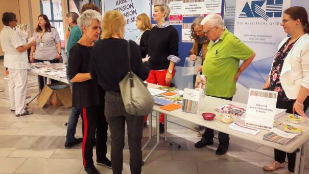 Reges Interesse zeugten von der Notwendigkeit der Information zum Thema Demenz.