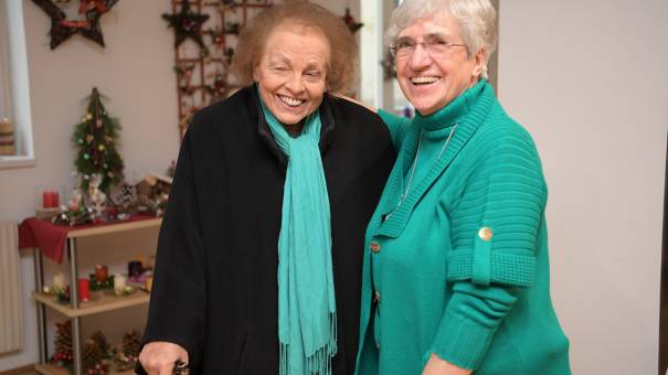 Edith Mock und Sr. Maria Judith Tappeiner (c)  Fellner