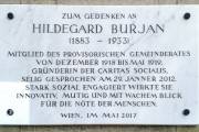 Hildegard Burjan erhält eine Gedenktafel am Wiener Rathaus