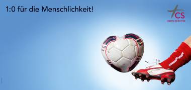 Kampagne: Eins zu Null für die Menschlichkeit