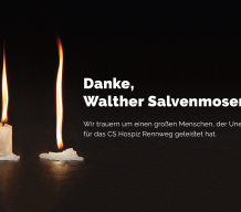 Nachruf Walther Salvenmoser_Kerzen