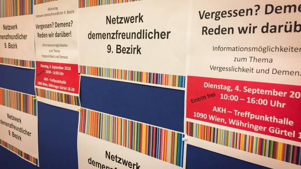 Erster Aktionstag demenzfreundlicher 9. Wiener Gemeindebezirk