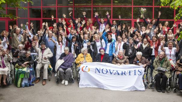 Gemeinsam erleben! – So lautet das Motto beim 12. Partnerschaftstag von Novartis und CS Caritas Socialis.