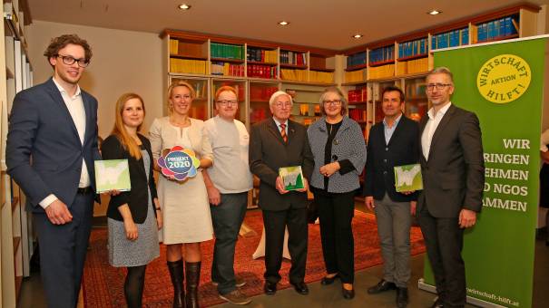Die Gewinner des Wirtschaft hilft! Award (C) Rene Wallentin