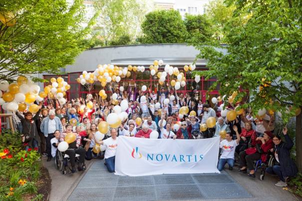 Gemeinsam erleben! war das Motto des 11. Partnerschaftstages von Novartis und CS Caritas Socialis.