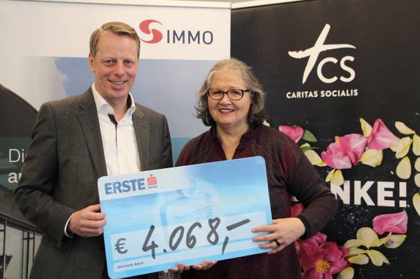 S IMMO Spendenübergabe